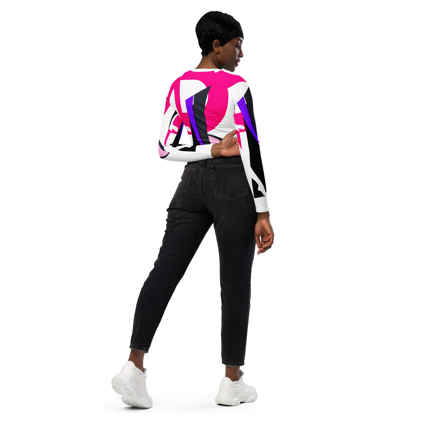 Women's Long-sleeve crop top