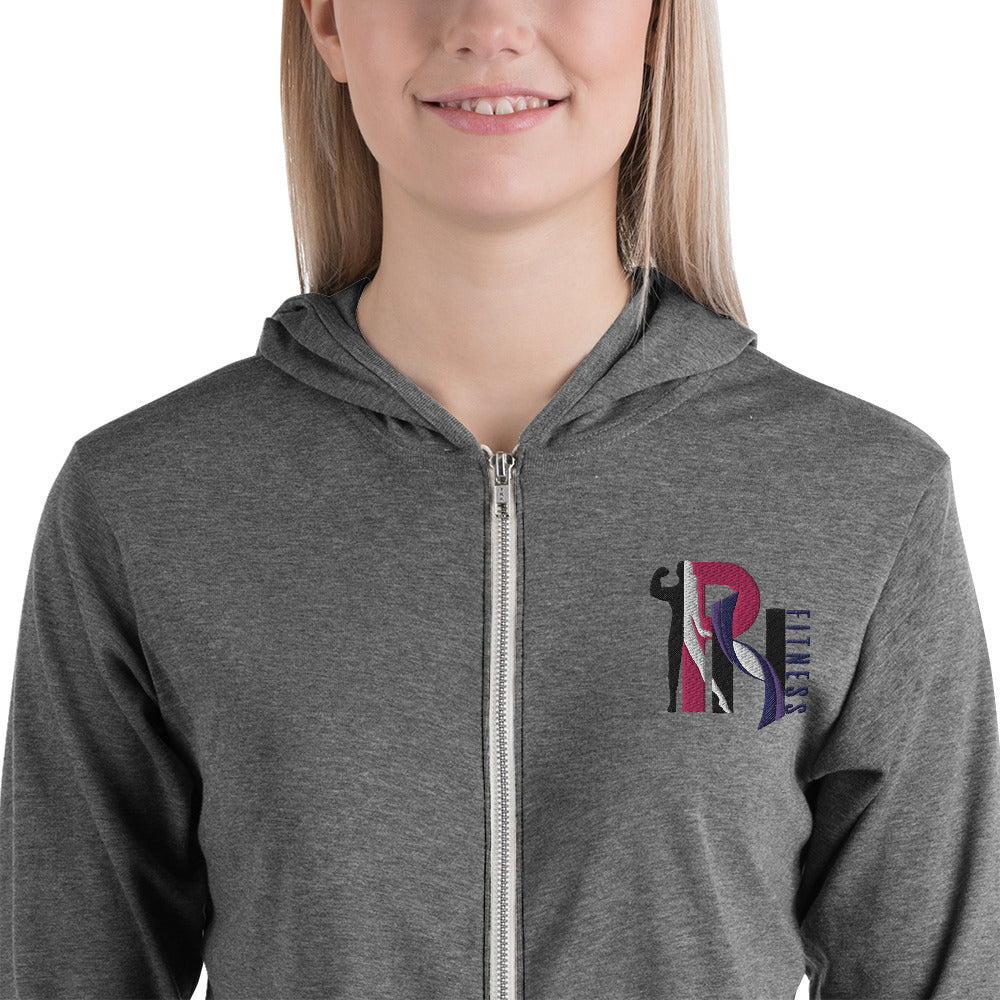 Unisex zip hoodie