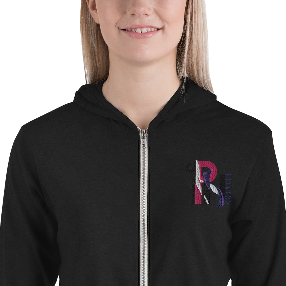 Unisex zip hoodie